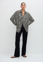 Long Sleeve Silk Shirt - Kyoto - Matteau